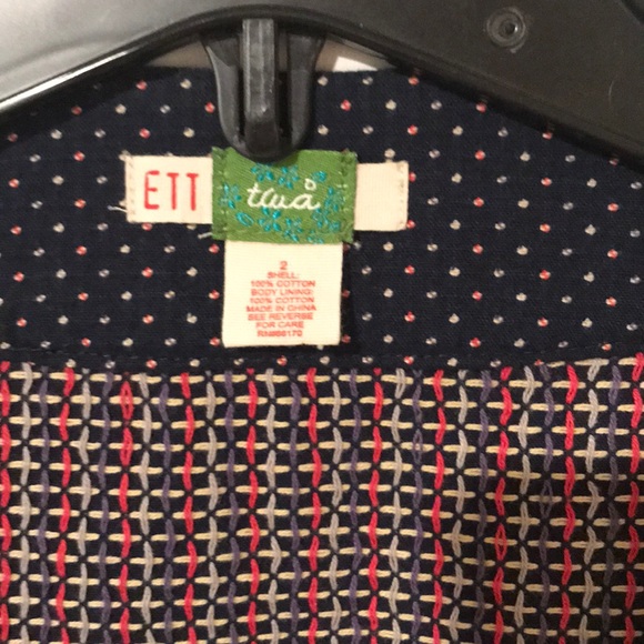 Anthropologie ett twa dotted jacket - Picture 4 of 8